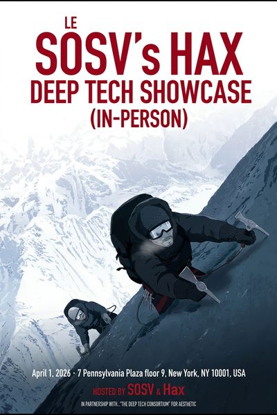 SOSV's HAX Deep Tech Showcase (In-Person)