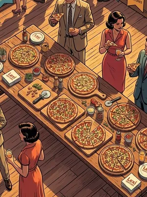 Slices & Splices: A Lexi Ventures Pizza Party