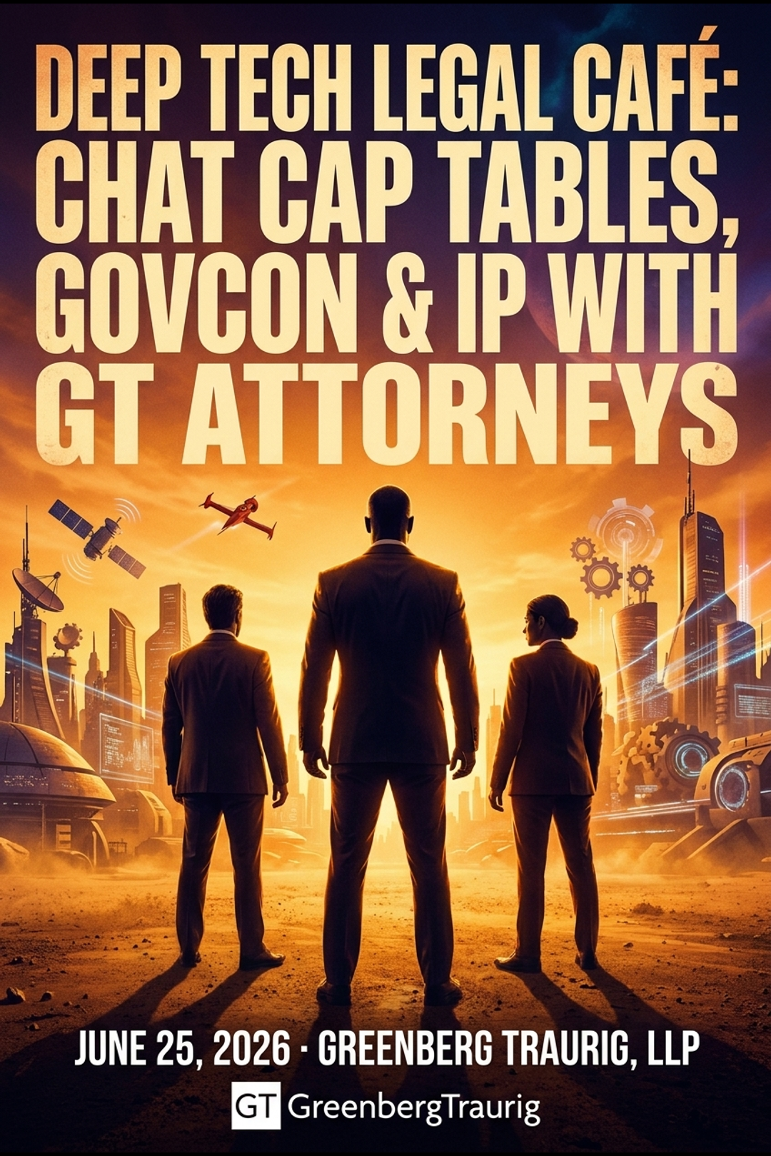 Deep Tech Legal Café: Chat Cap Tables, GovCon & IP with GT Attorneys