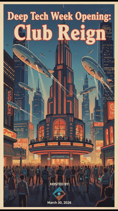 Deep Tech Week Opening: Club Reign