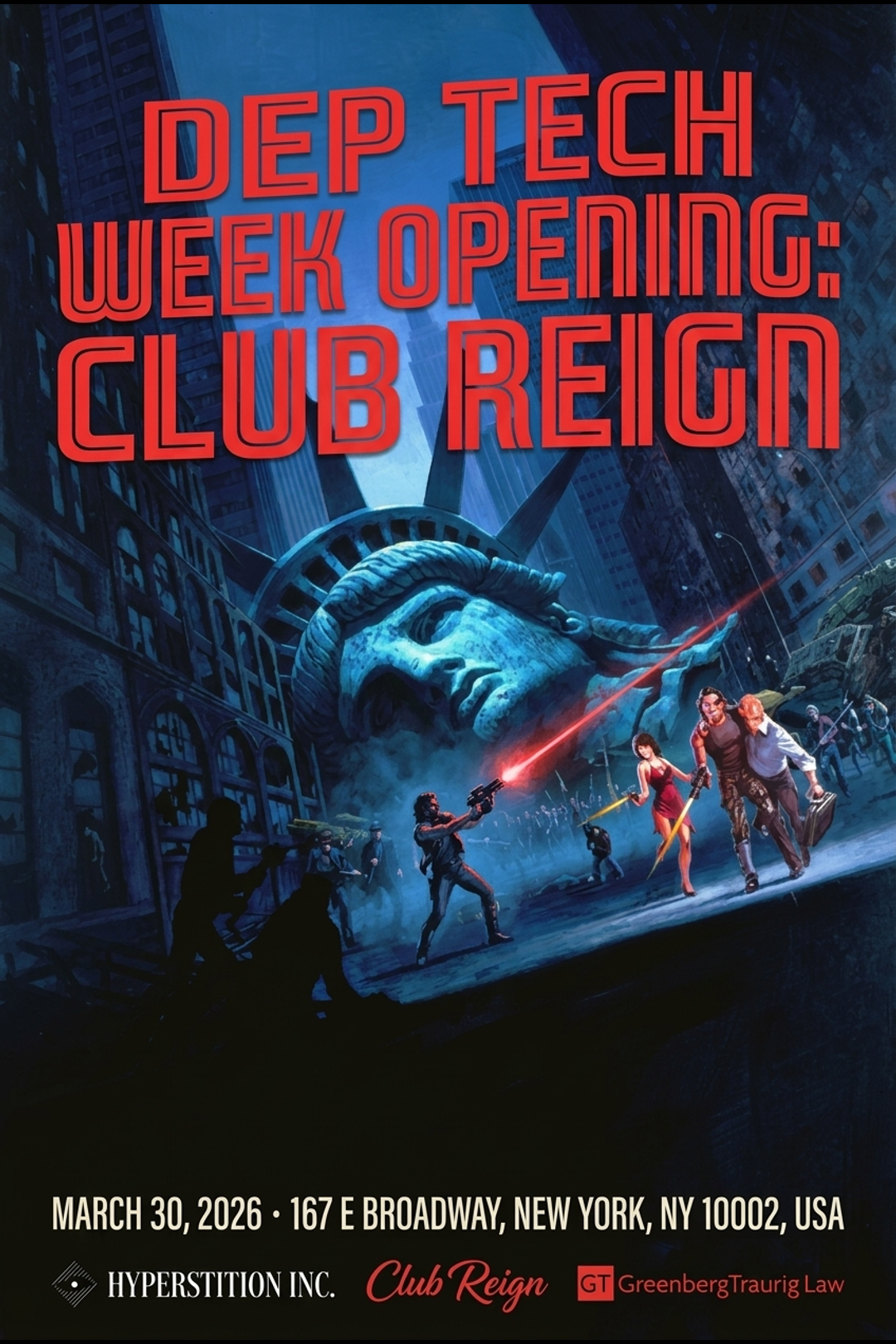 Deep Tech Week Opening: Club Reign