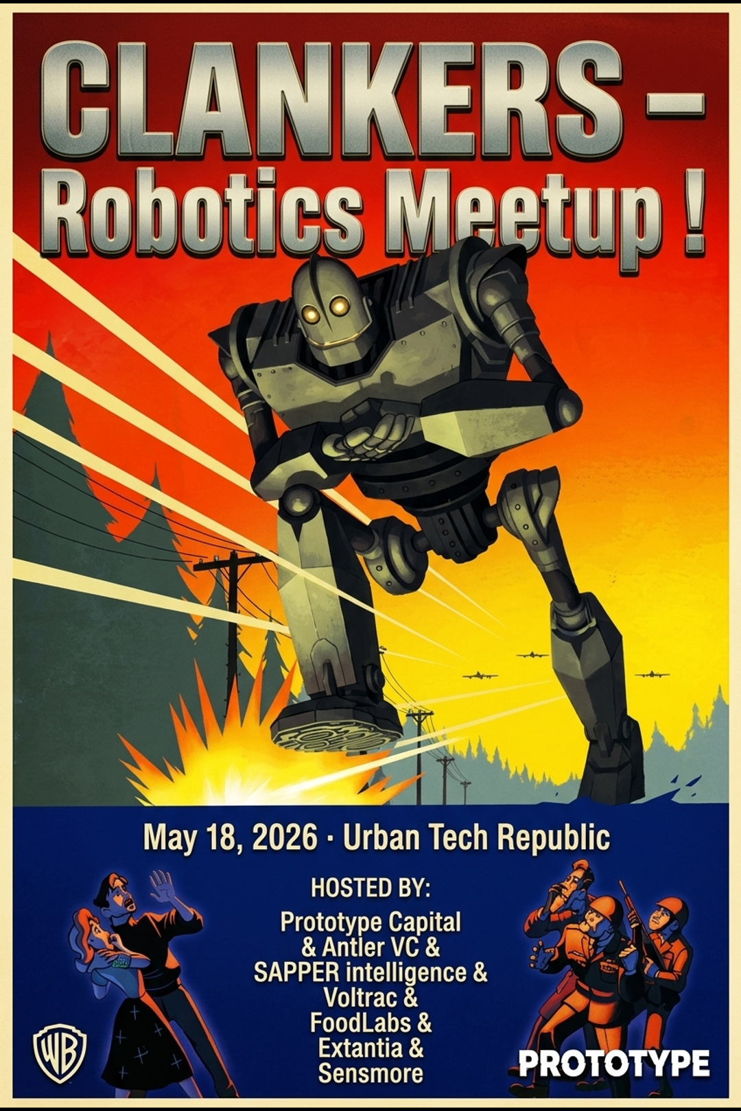 CLANKERS – Robotics Meetup Berlin!