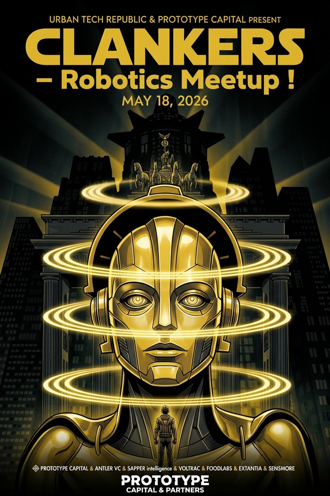 CLANKERS – Robotics Meetup Berlin!