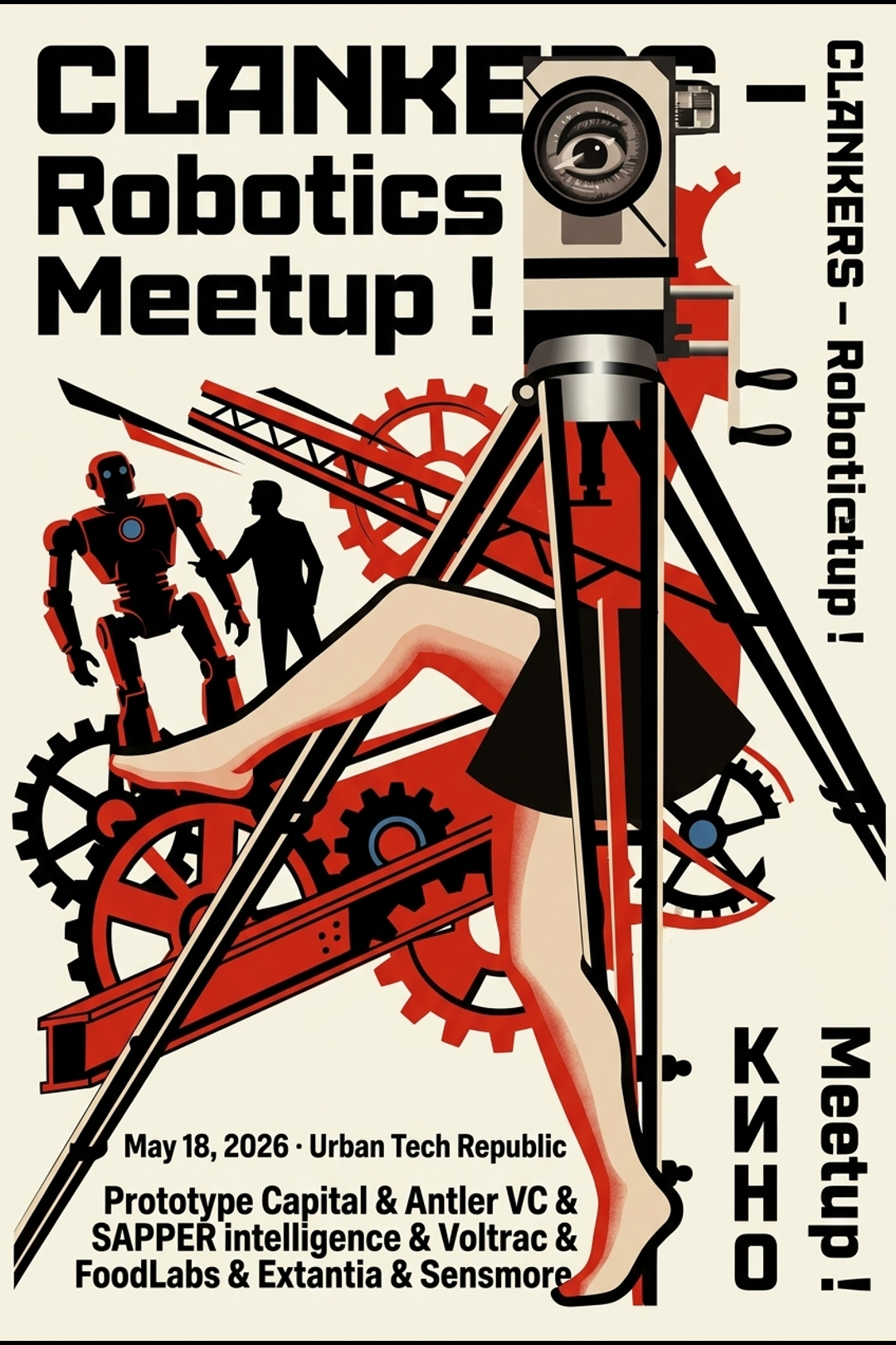 CLANKERS – Robotics Meetup Berlin!
