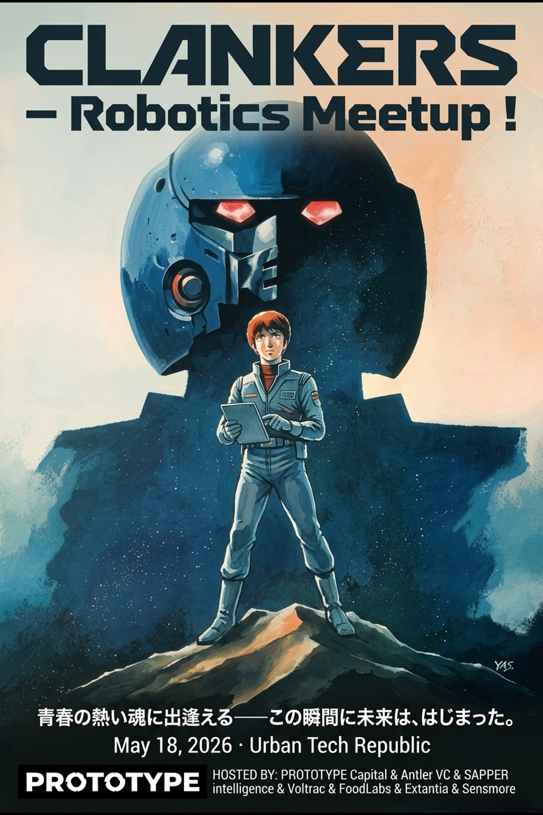 CLANKERS – Robotics Meetup Berlin!