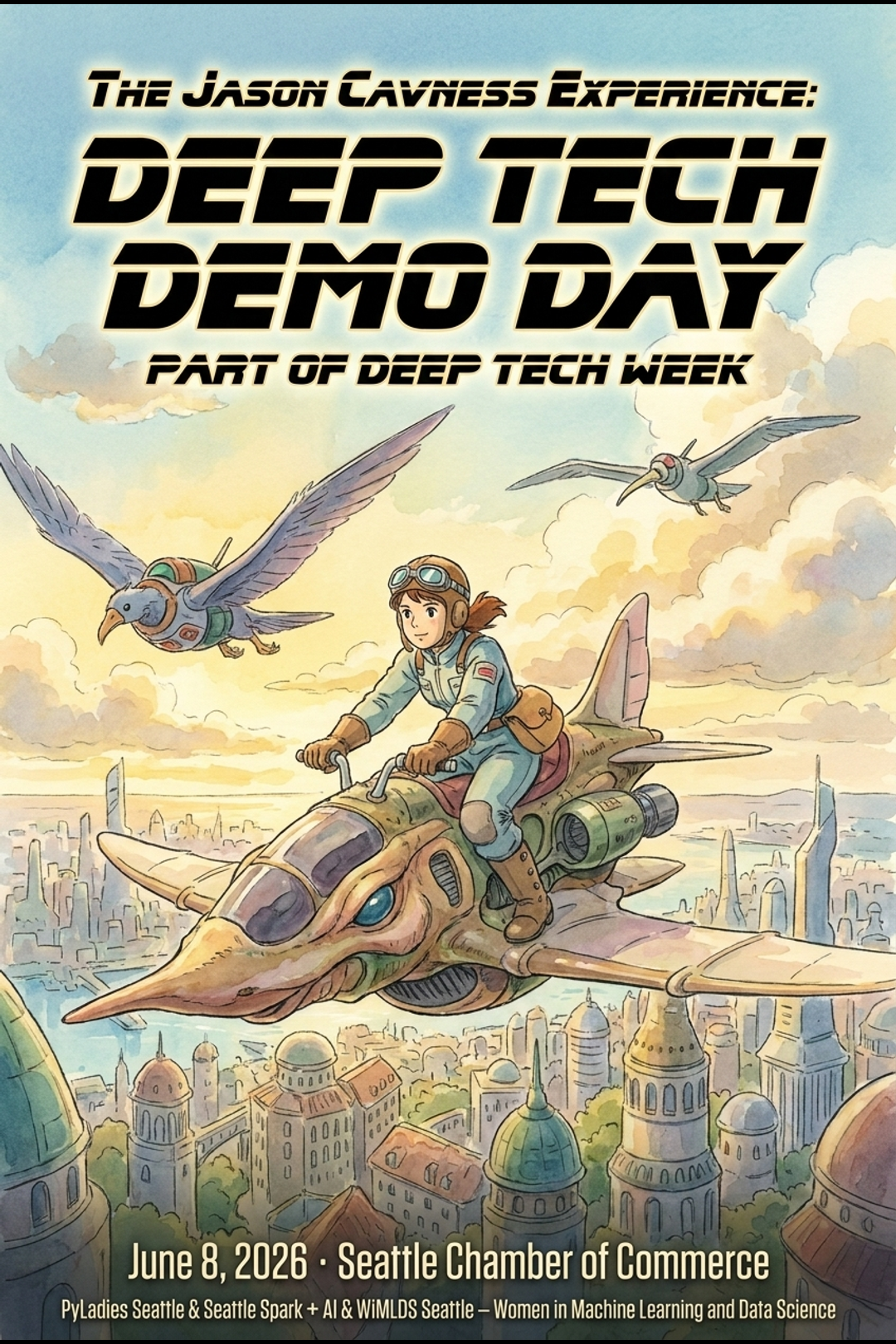 The Jason Cavness Experience: Deep Tech Demo Day Part of Seattle Deep Tech Week