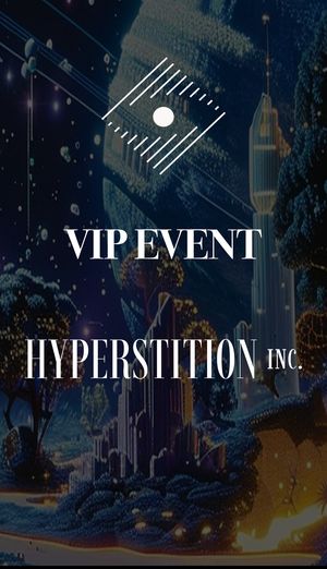 DTW VIP - Hyperstition Cocktail Hour