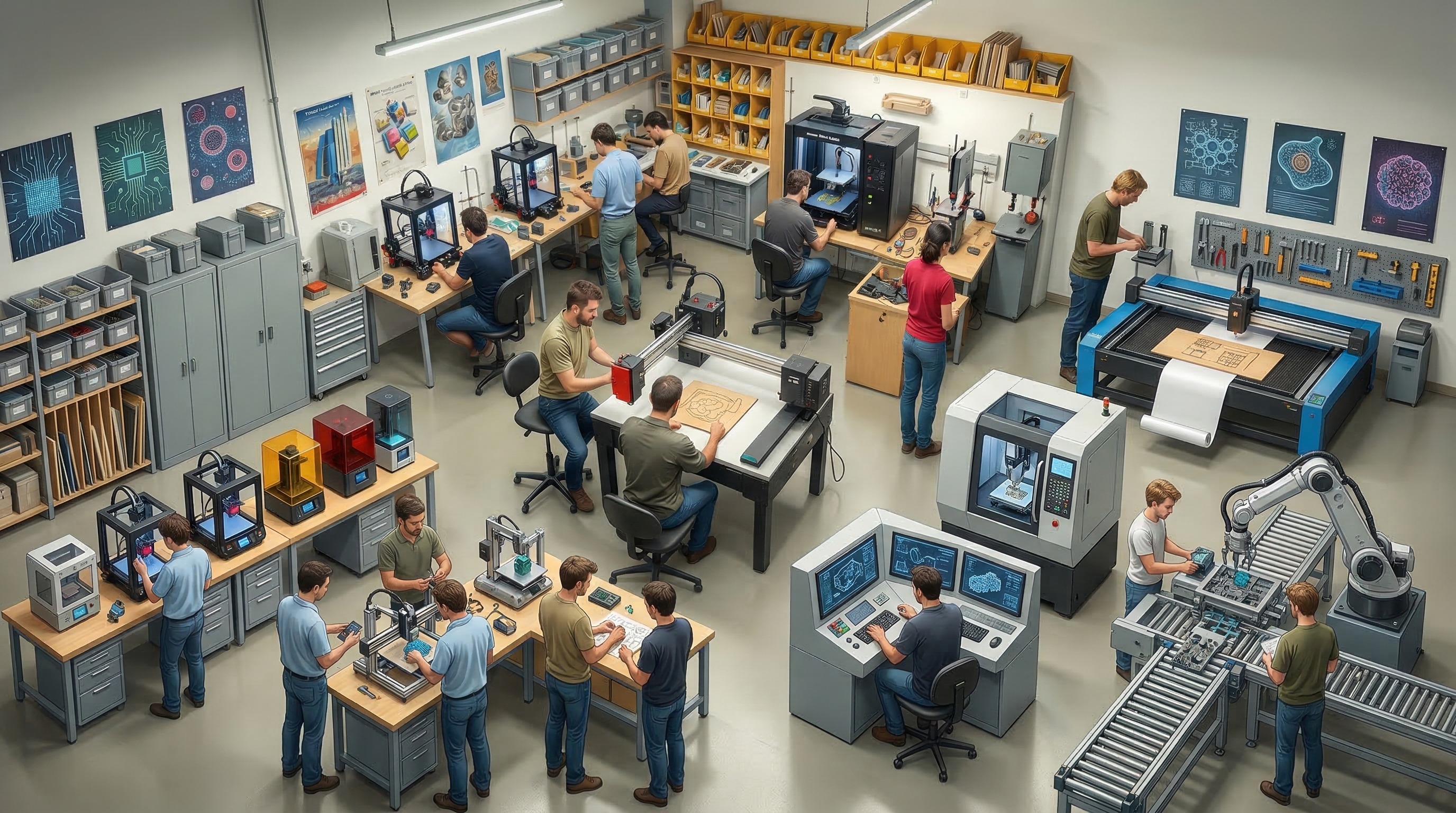 Fat Cat Fab Lab Makerspace Open House