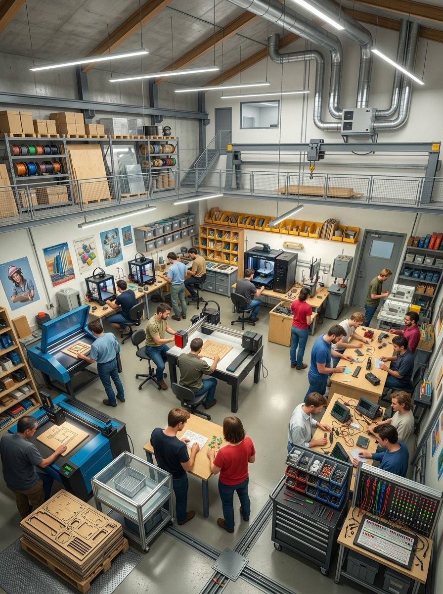 Fat Cat Fab Lab Makerspace Open House