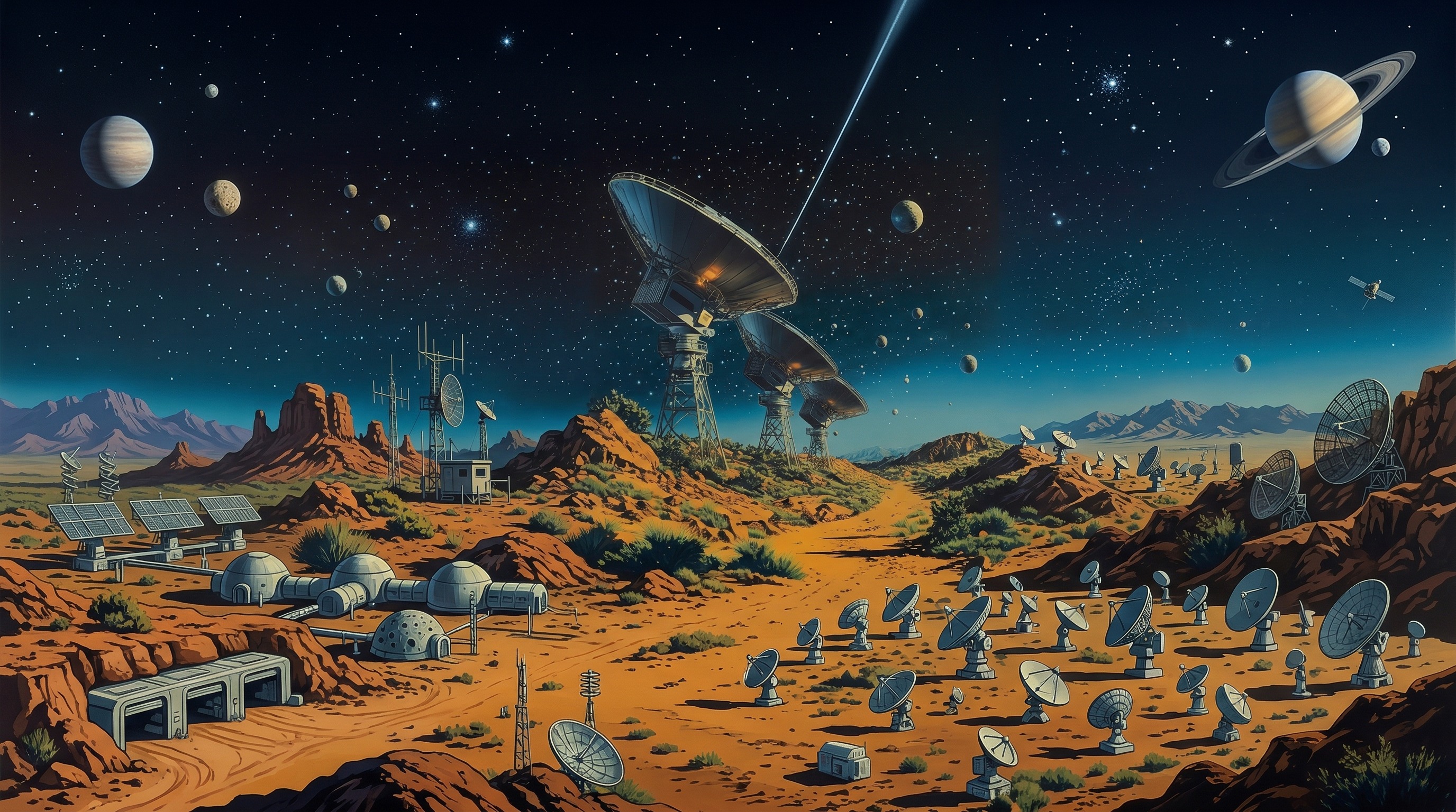 Search for ExtraTerrestrial Life