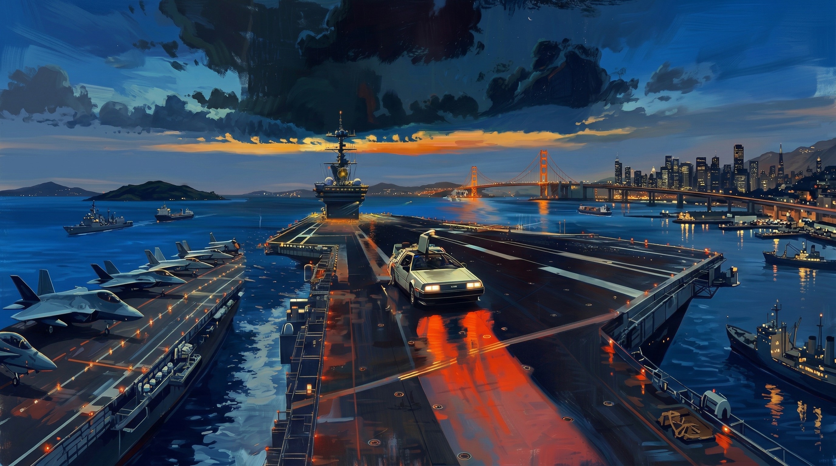 Fast Takeoff: SF Deep Tech Week Launch Party on the USS Hornet
