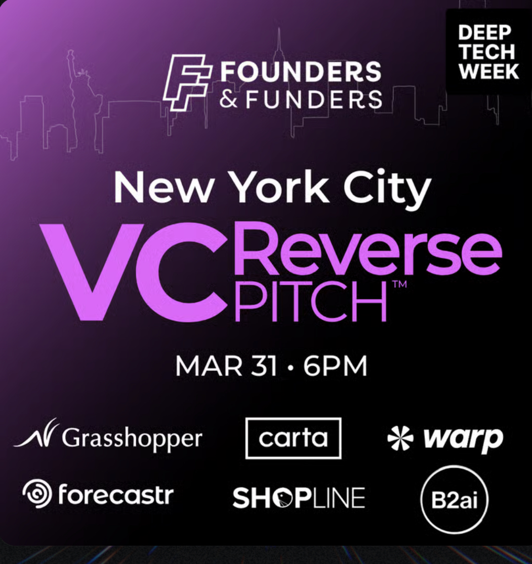 F&F VC ReversePitch™ Event