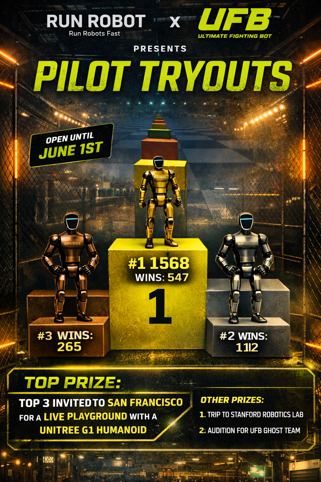 RunRobot x UFB: LIVE Playground — The Final Showdown