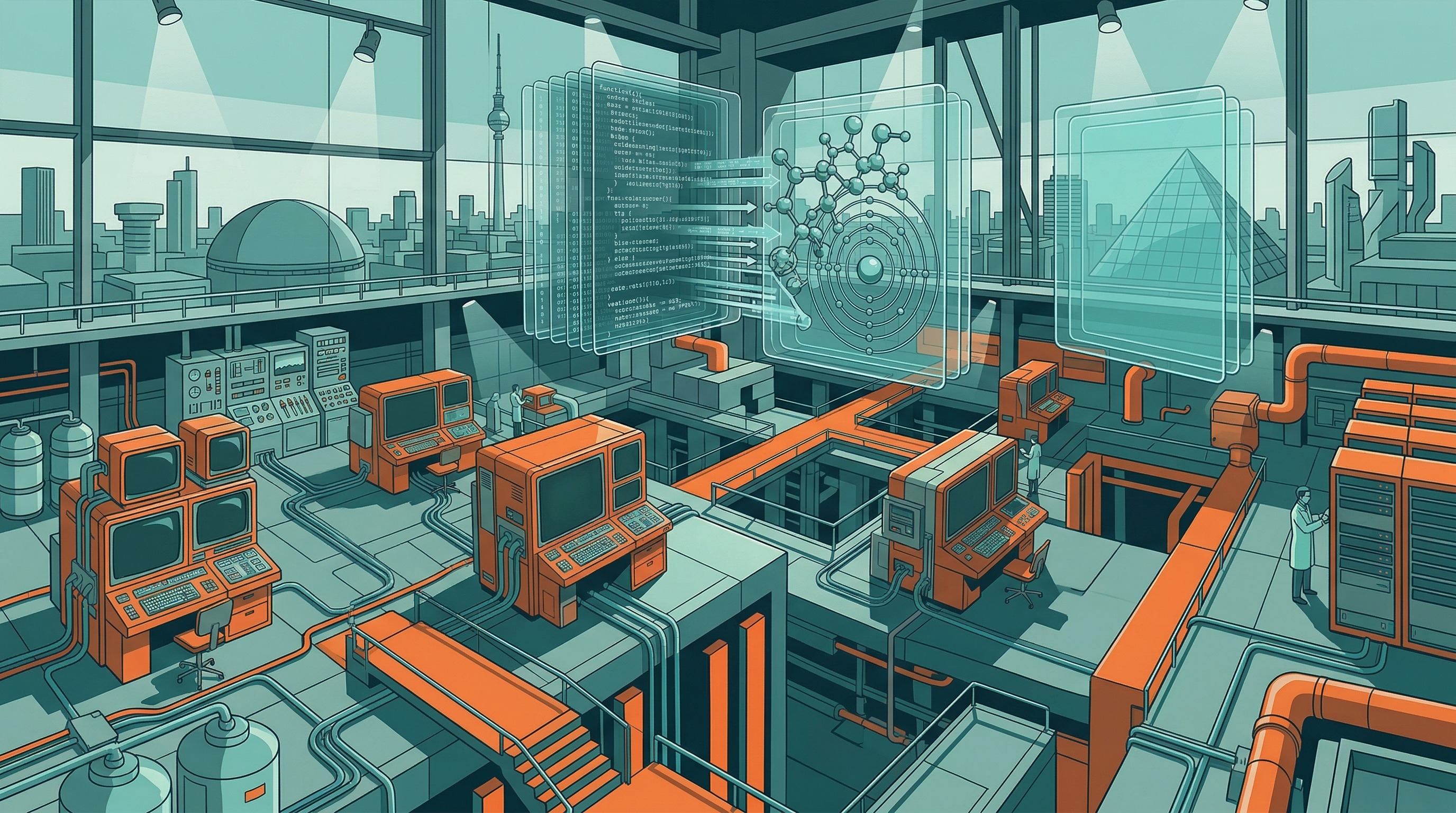 "Atoms, not just bytes" - AI4Science Hackathon @ Merantix AI Berlin