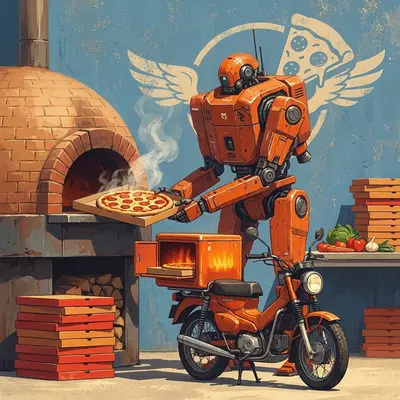 Robotics and Pizza with Moto Pizza