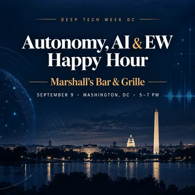 Autonomy, AI & EW Happy Hour - Marshall's Bar & Grille