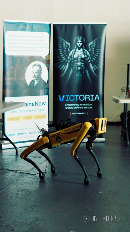 Photo from USS Hornet Defense Tech Hackathon