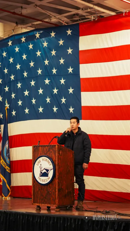 Photo from USS Hornet Defense Tech Hackathon