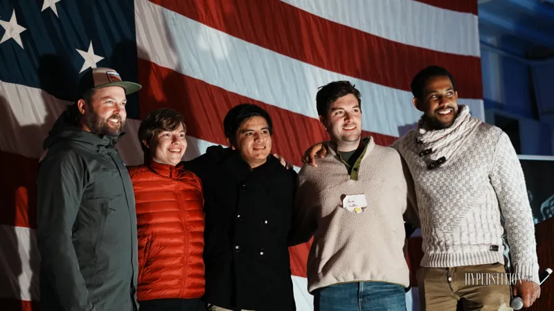 Photo from USS Hornet Defense Tech Hackathon