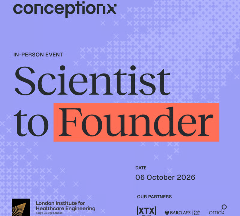 Conception X: Scientist to Founder
