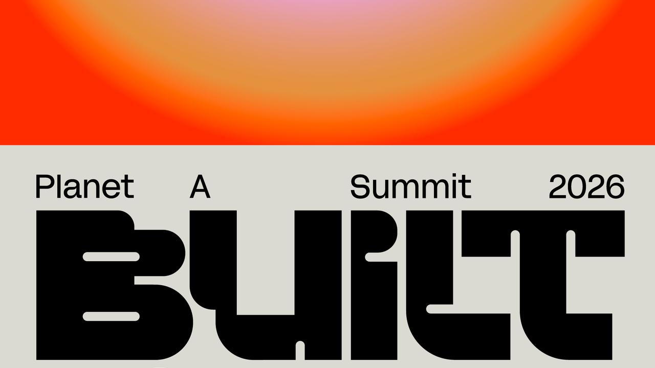 BUILT FOR THIS - The Planet A Summit