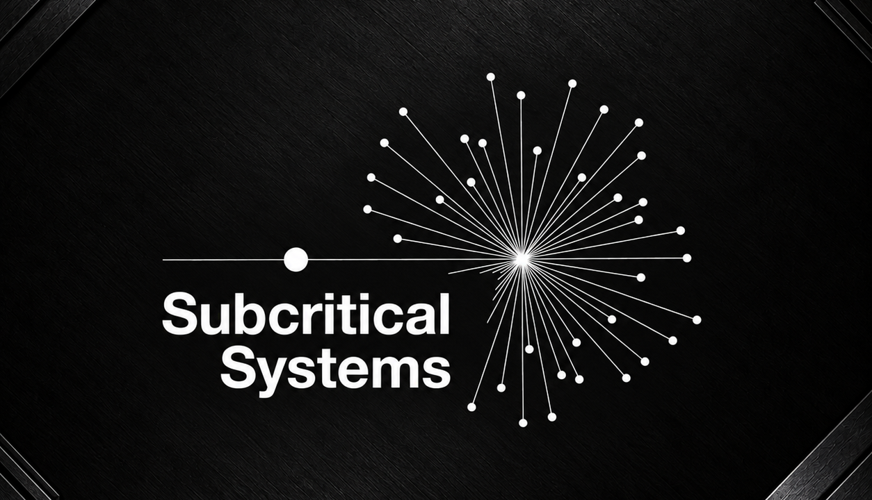 Subcritical Systems Factory Tour: Deep Tech Week