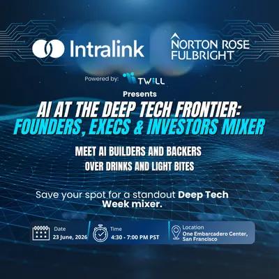 AI at the Deep Tech Frontier: Founders, Execs & Investors Mixer